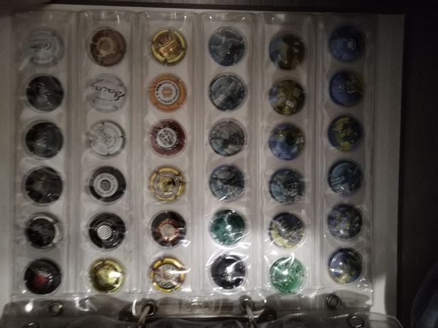 Colección chapas cava