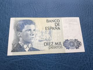 Billete 10000 Pesetas año 1985