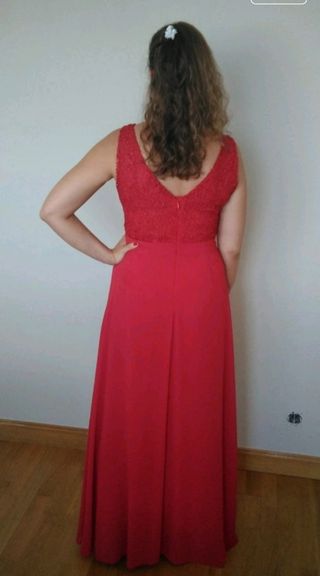 URGE Vestido rojo fiesta talla L