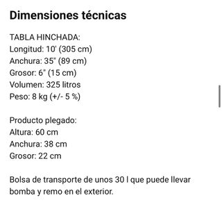Tabla Paddle 