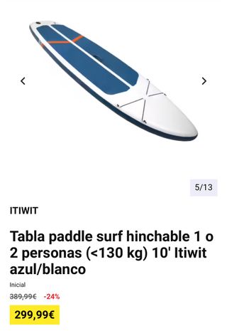 Tabla Paddle 