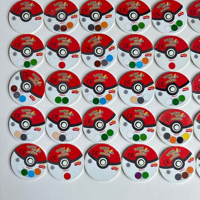 42 tazos atack Pokemon