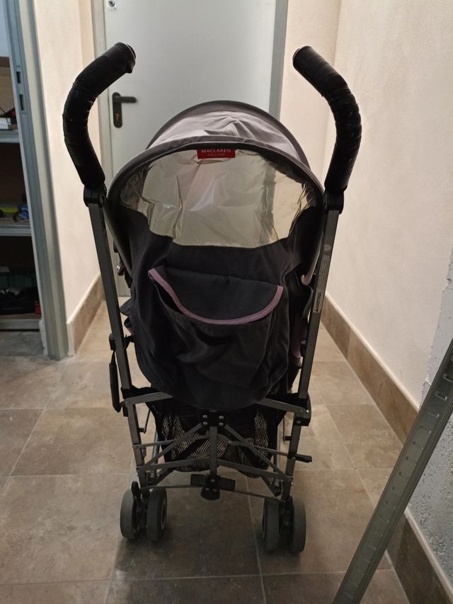 Cochecito McLaren ligero rosa