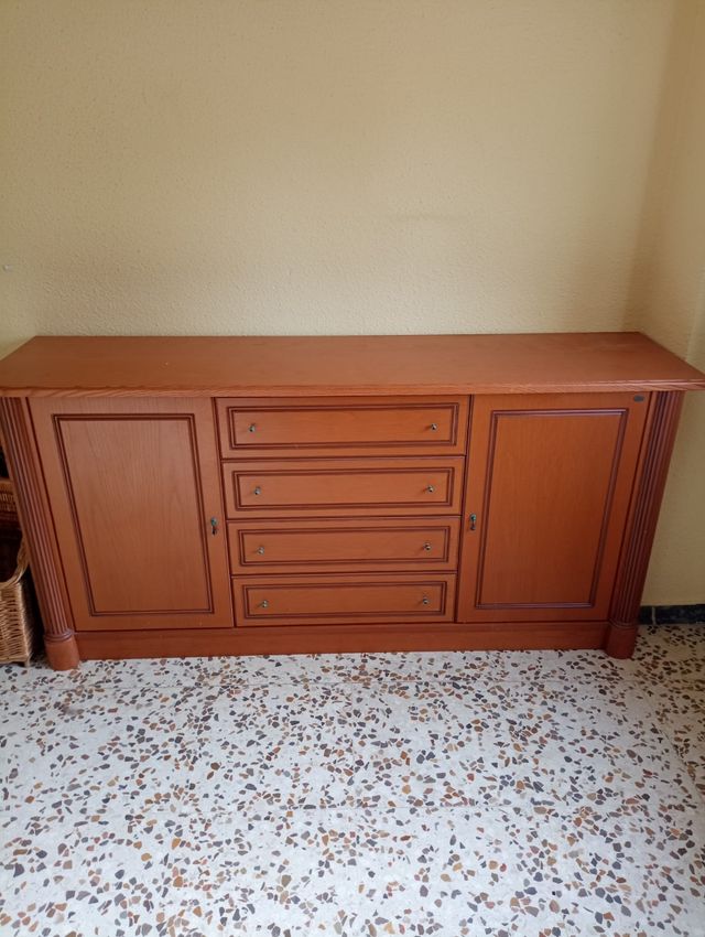 Mueble madera salón - 2 puertas
