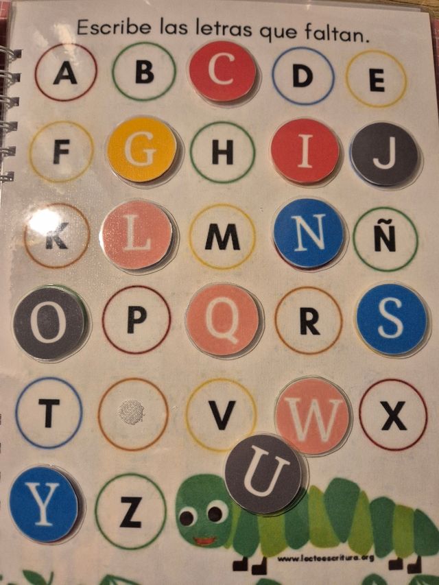 Libro de actividades de 1 a 2 años