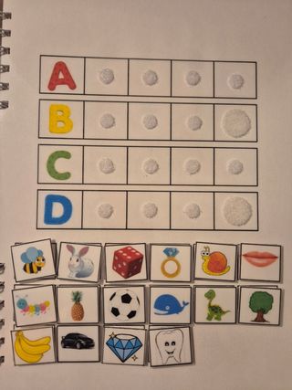 Libro de actividades de 1 a 2 años