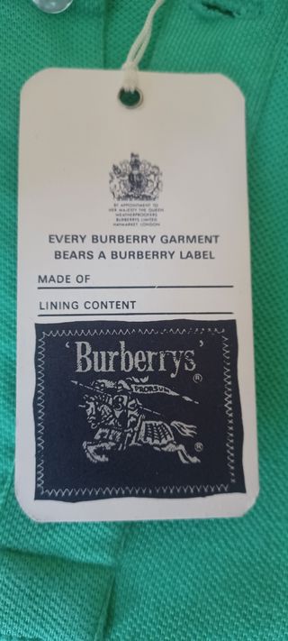 Polo Burberrys verde