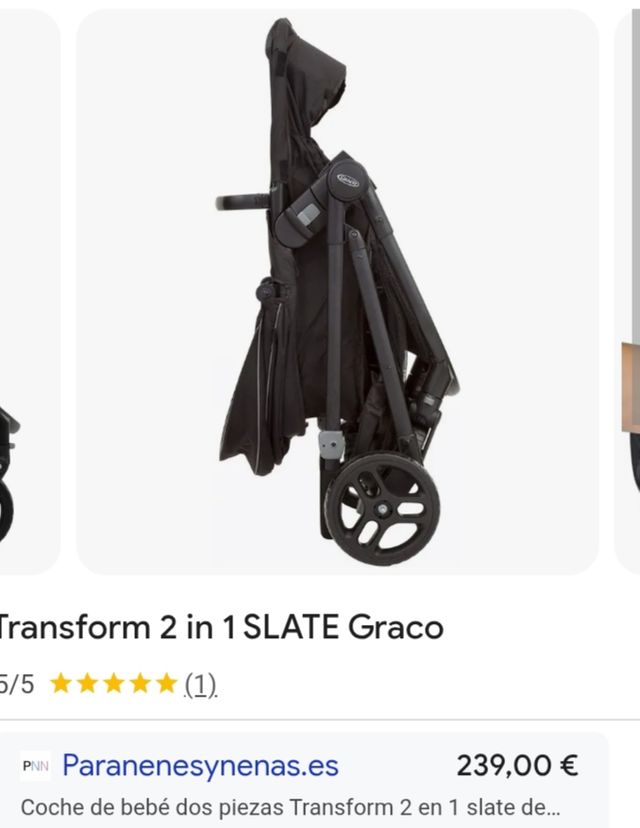 Cochecito bebé 2 en 1 Graco