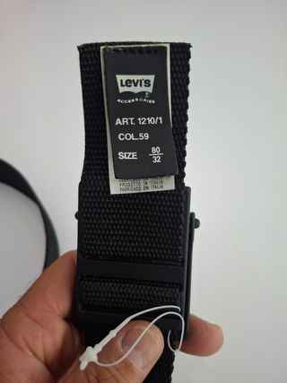 Cintura Levi's nera