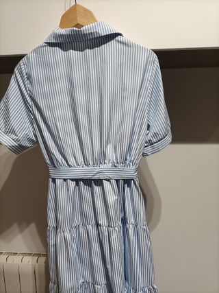 Vestido azul a rayas - NUEVO