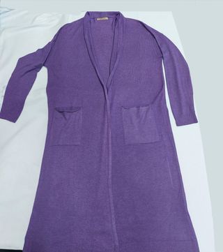 Chaqueta morada larga Arix & Fashion M/L