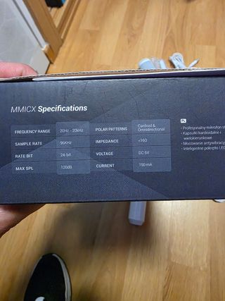 Micrófonos MarsGaming MMICX