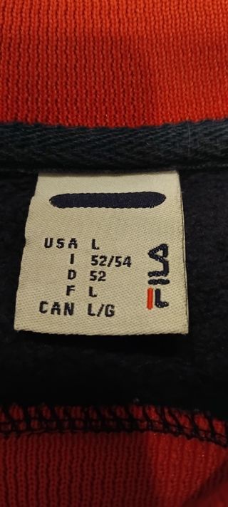 Jersey Fila L - Talla 21