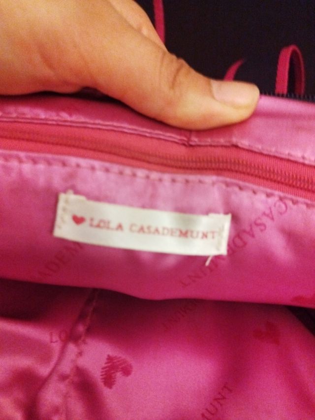 Mochila mini negra con tachuelas