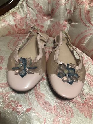 Sandalias Zara rosa 38