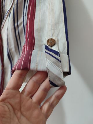 Giacca donna, estiva righe multicolor, meteore