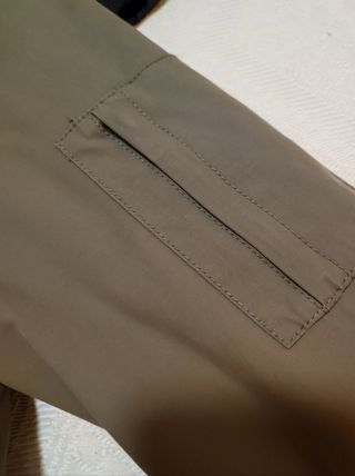 Chaqueta Pluma Caqui - Azul
