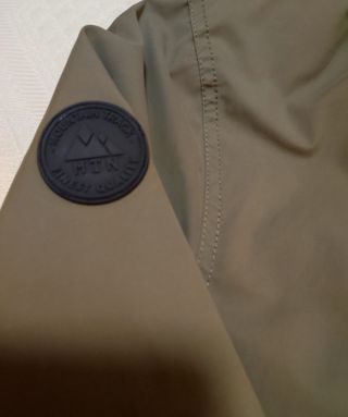 Chaqueta Pluma Caqui - Azul
