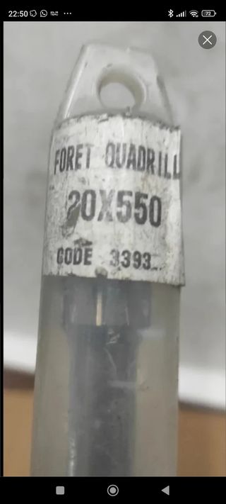 Broca Bosch 20x550mm