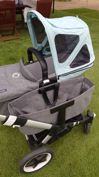 Bugaboo 3 Duo: 2 sillas + capazo.