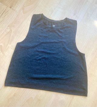 Top deportivo gris HM - Talla S