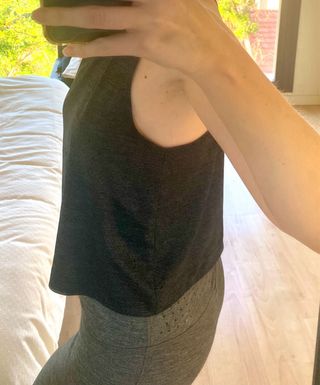 Top deportivo gris HM - Talla S