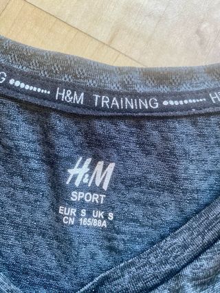 Top deportivo gris HM - Talla S