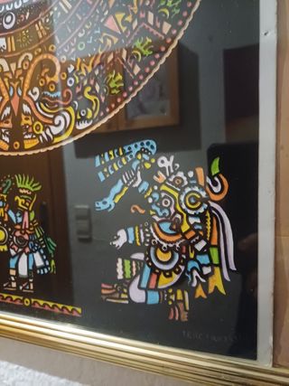 Cuadro Calendario Azteca