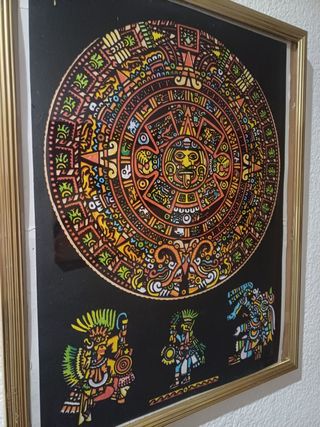Cuadro Calendario Azteca