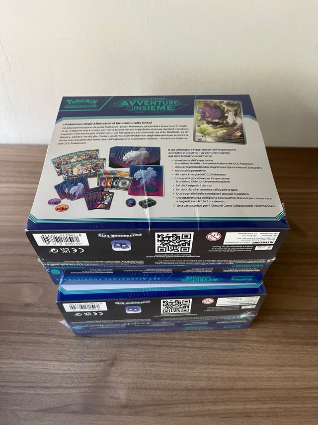 2x Set Allenatore Fuoriclasse Pokémon Avventure In