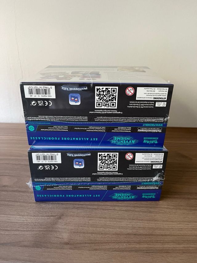 2x Set Allenatore Fuoriclasse Pokémon Avventure In