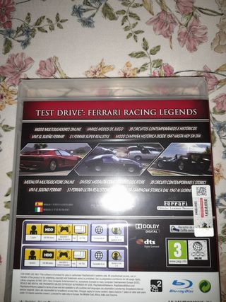 🇪🇦PRECINTADO.Juego Ps3 Test Drive Ferrari Racing