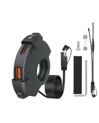 Cargador teléfono móvil USB C Moto - Scooter.