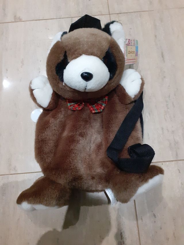 Mochila Oso Peluche Quiron