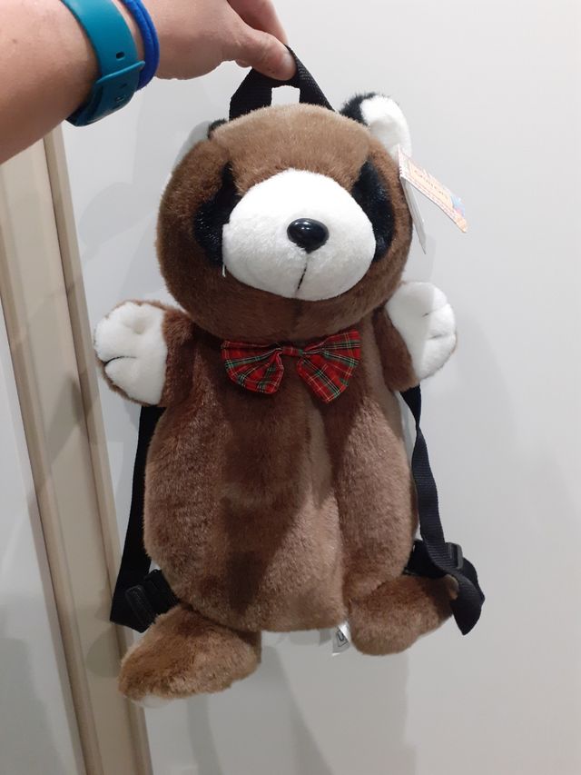 Mochila Oso Peluche Quiron