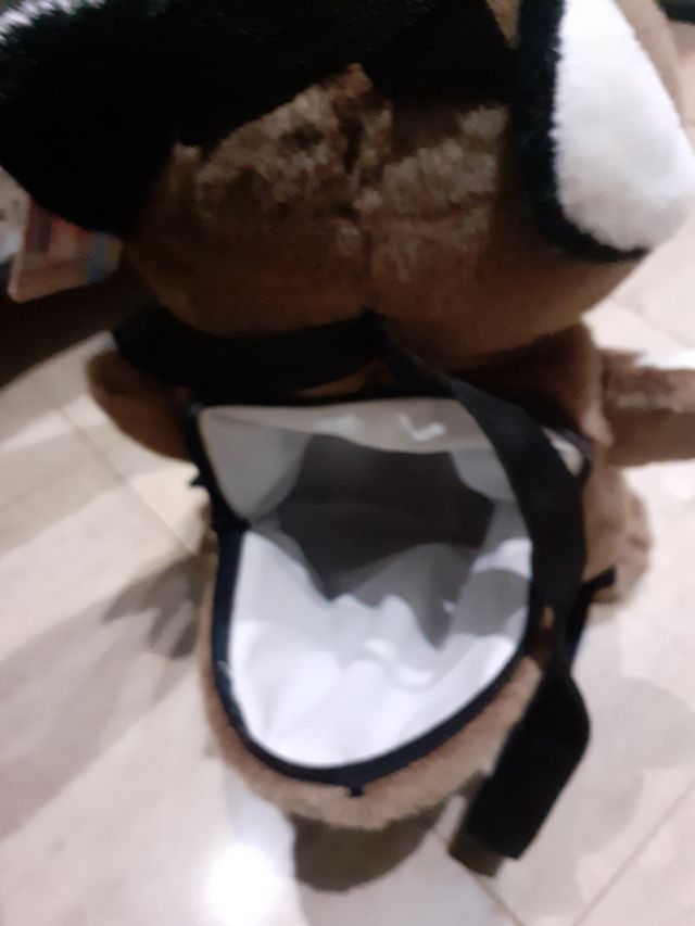 Mochila Oso Peluche Quiron
