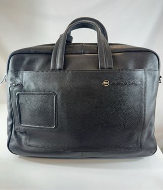 Maletín Piel Piquadro Vibe Marrón