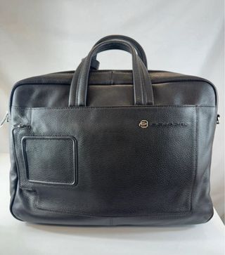 Maletín Piel Piquadro Vibe Marrón