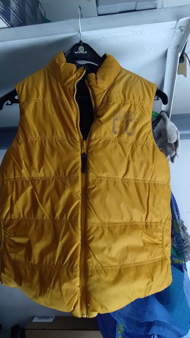 Chaleco reversible niño talla 12