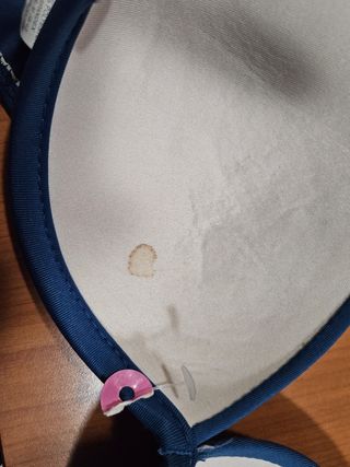 Bikini blu e multicolor