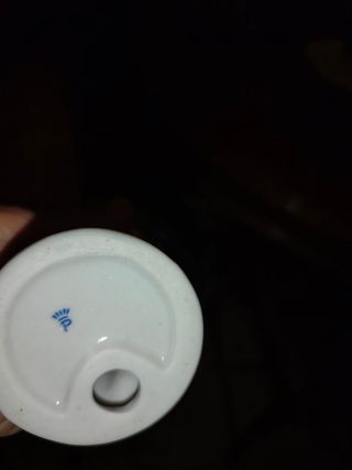 Statuina bimbo albero porcellana