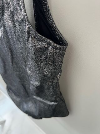 Bañador Calzedonia metalizado