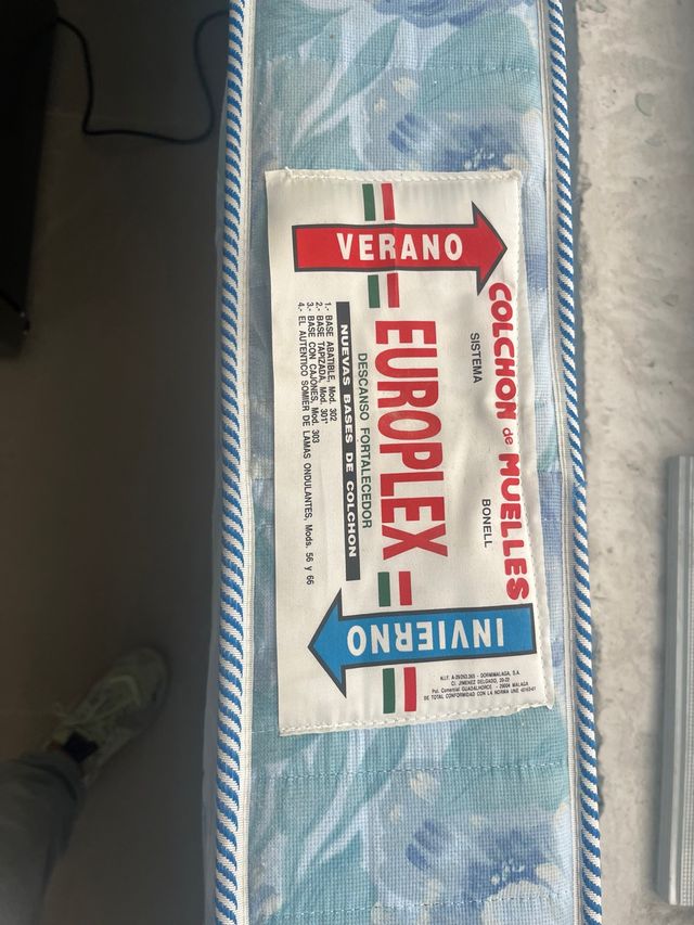 Colchón Europlex - Verano/Invierno