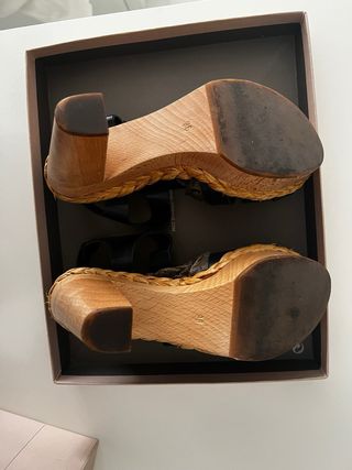 Sandalias Uterqüe azul