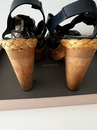 Sandalias Uterqüe azul