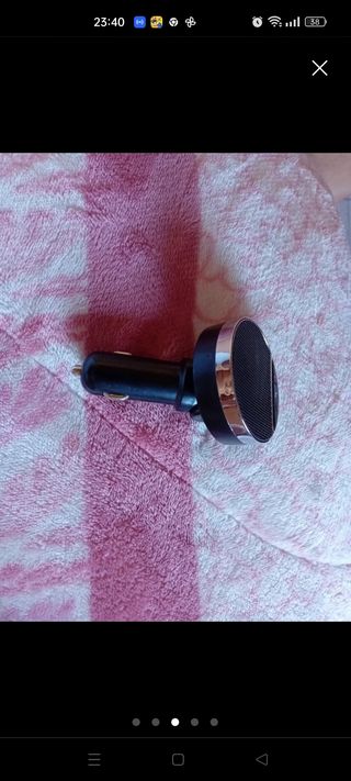 Cargador coche manos libres