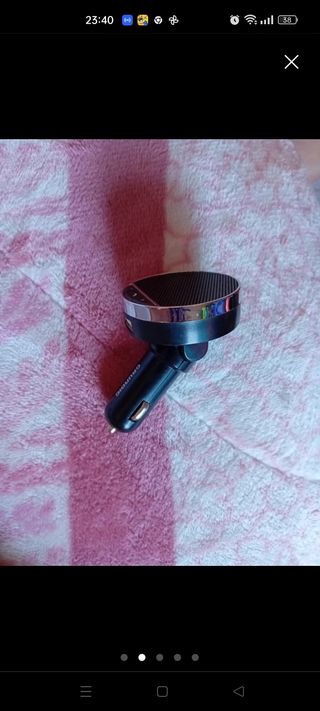 Cargador coche manos libres