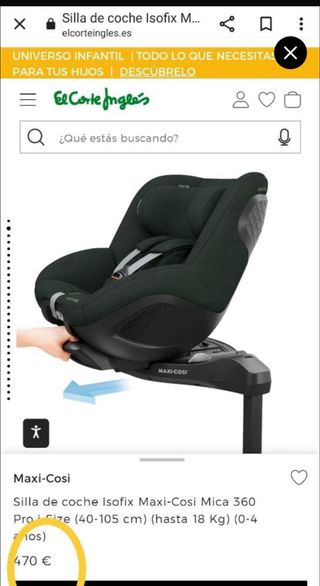 Silla coche Maxi-Cosi