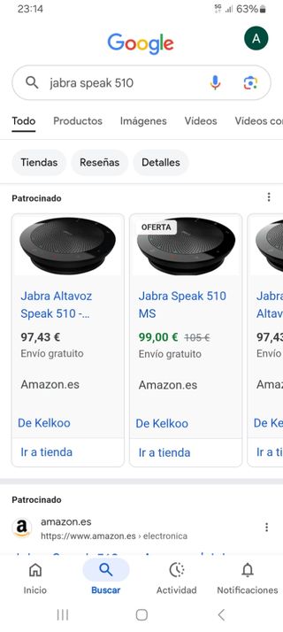 Altavoz Jabra Speak 510 Bluetooth