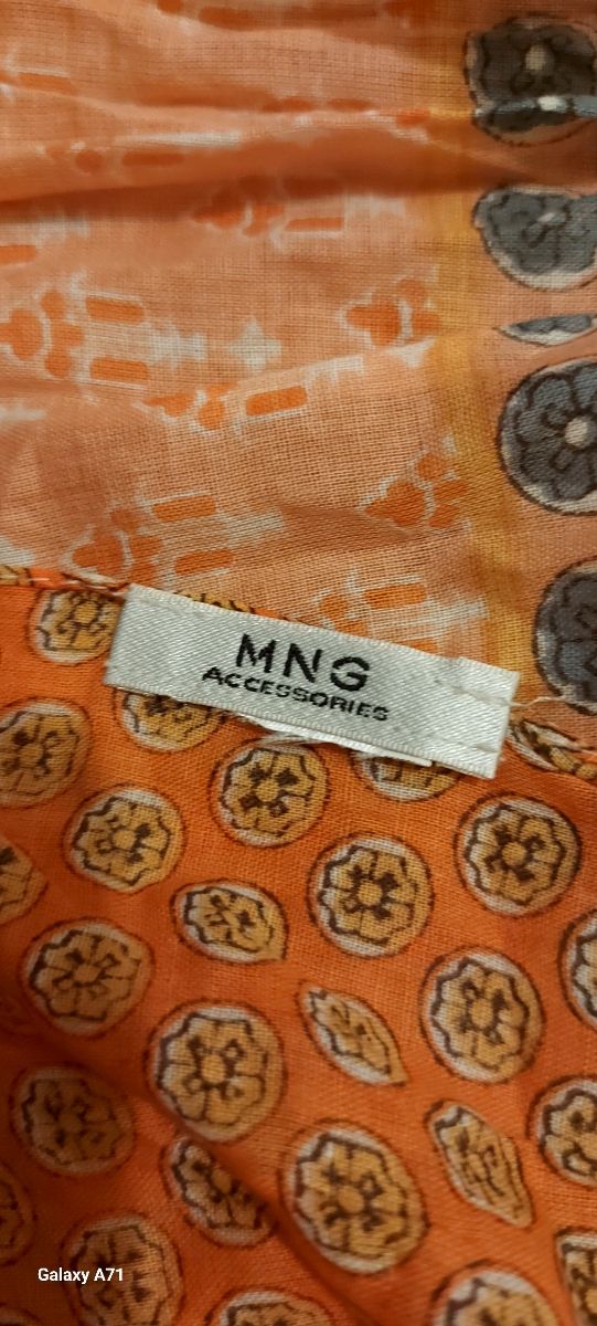 Sciarpa estiva cotone fantasia